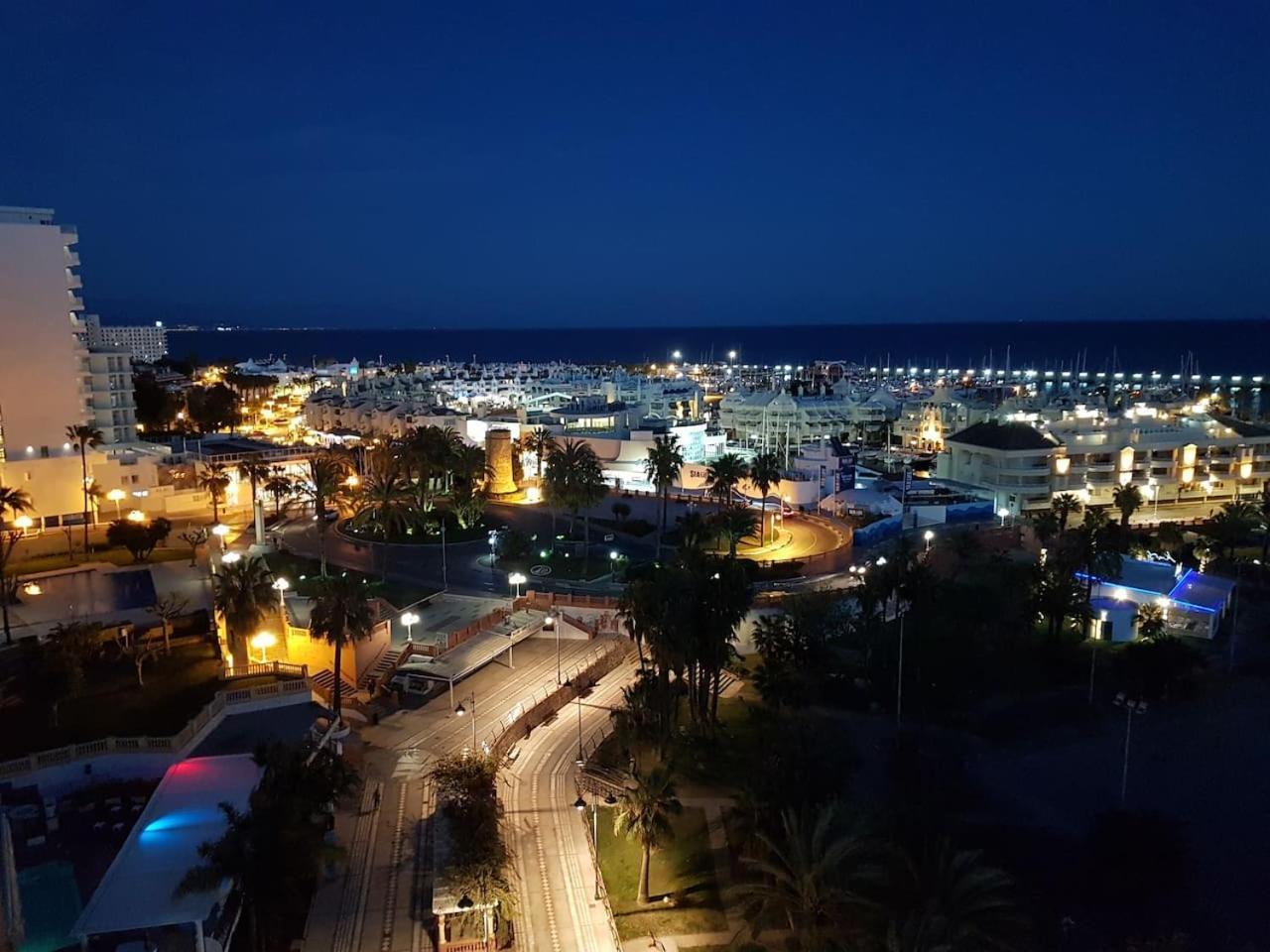 贝纳尔马德纳Panoramic Seaview Puerto Marina公寓 外观 照片