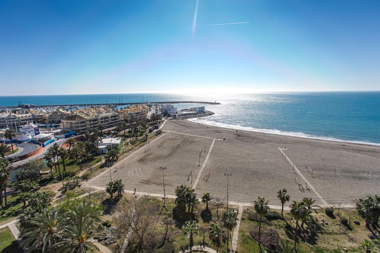 贝纳尔马德纳Panoramic Seaview Puerto Marina公寓 外观 照片